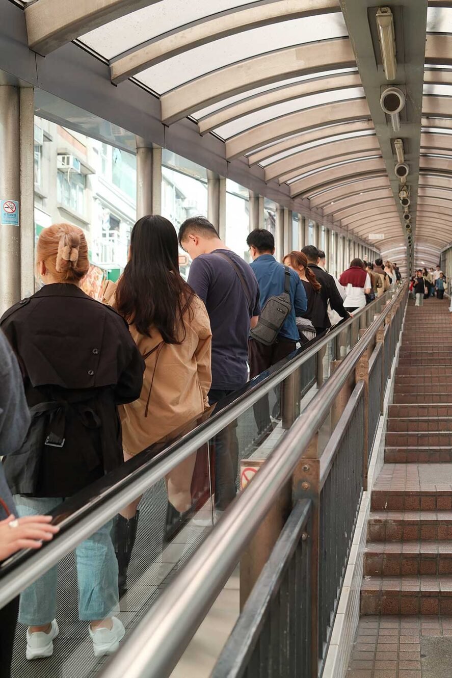 香港中环至半山自动扶梯