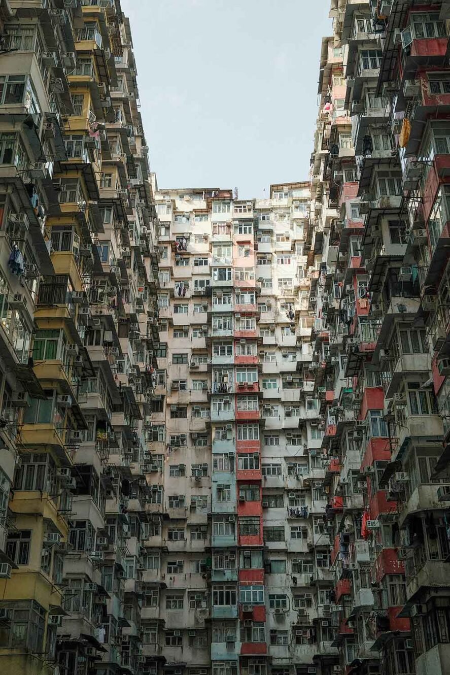 香港的巨型建筑
